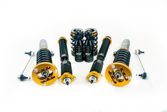 BMW E46 325I/328I/330I/M3 00-05 ISC N1 V2 COILOVER SUSPENSION WITH COILOVER COVERS