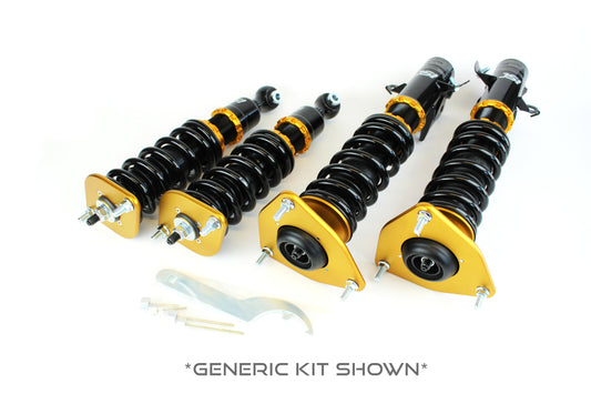 HONDA FIT 06-08/09-14 ISC V2 BASIC COILOVER SUSPENSION WITH COILOVER COVERS
