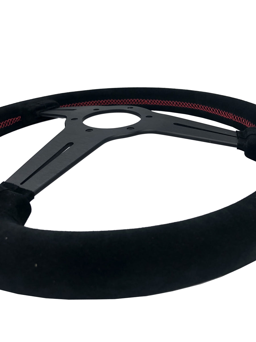 P2M COMPETITION STEERING WHEEL : 340MM STANDARD SUEDE