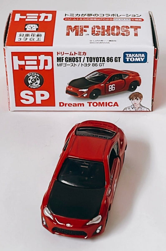 Takara Tomy Dream Tomica SP MF GHOST / TOYOTA 86 GT Red INITIAL D 1/60