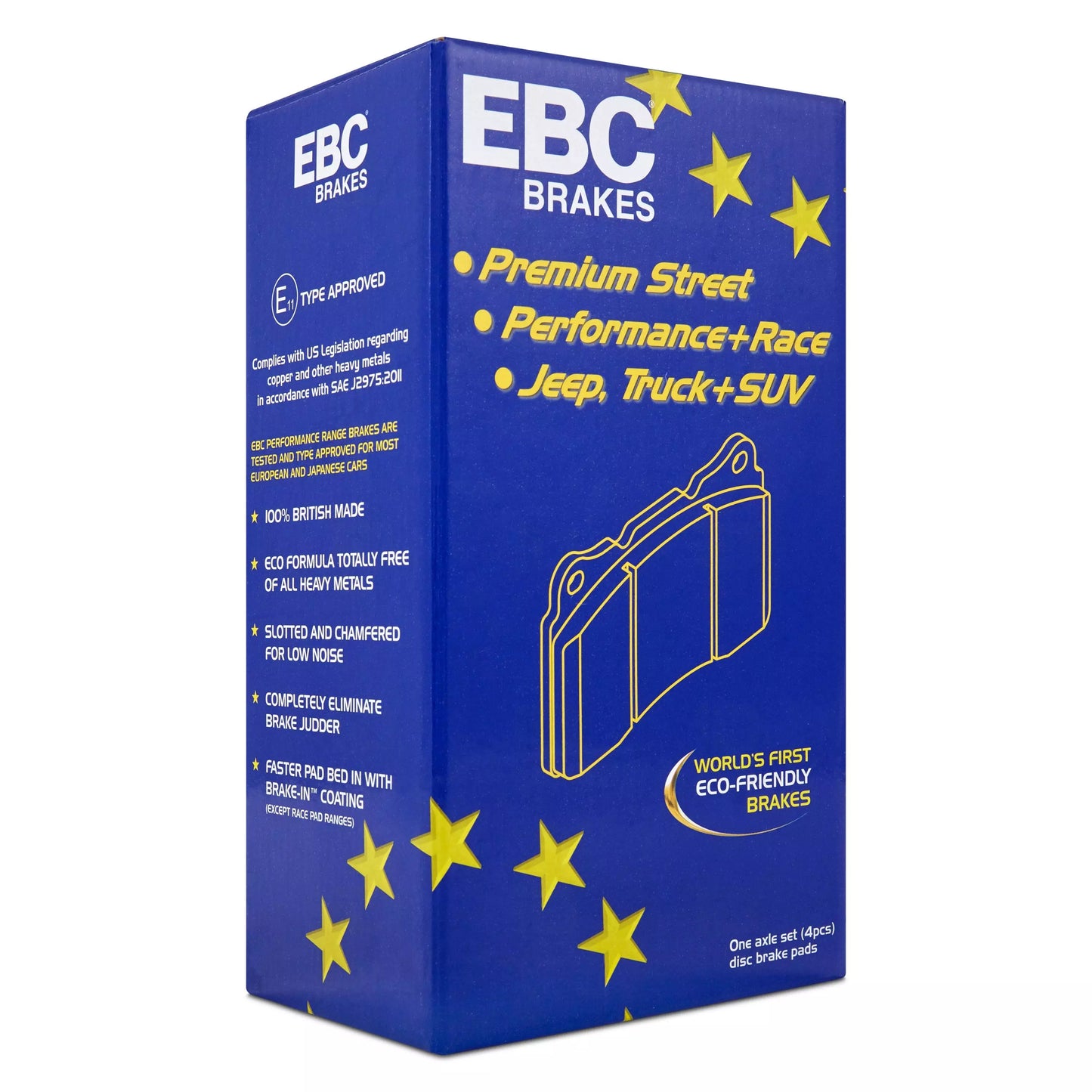 DP41884R - EBC Yellowstuff Brake Pads Front